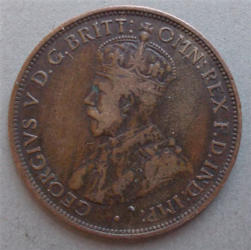 Circulated-1911-Half-Penny